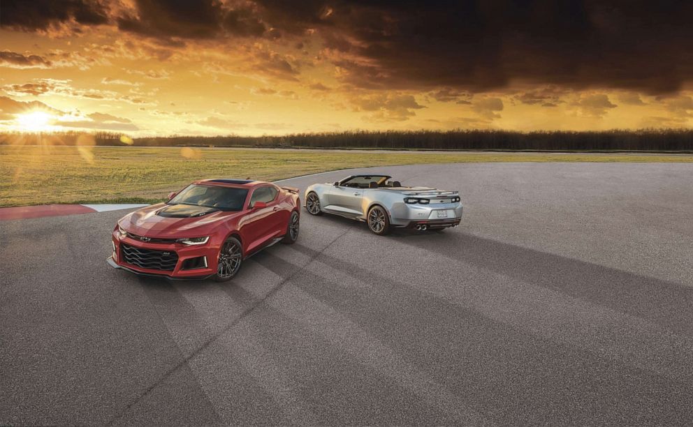 PHOTO: A supercharged 6.2-liter V8 engine in the Camaro ZL1 lays down incredible performance figures.