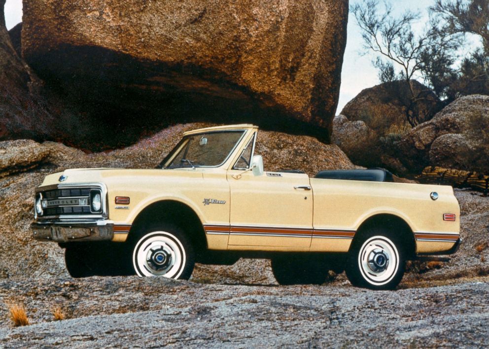 PHOTO: Paul Hitch helped design the 1969 Chevy Blazer, seen here.