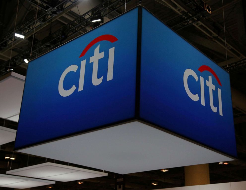 PHOTO: The Citigroup Inc. logo is seen at the SIBOS banking and financial conference in Toronto, Oct. 19, 2017.