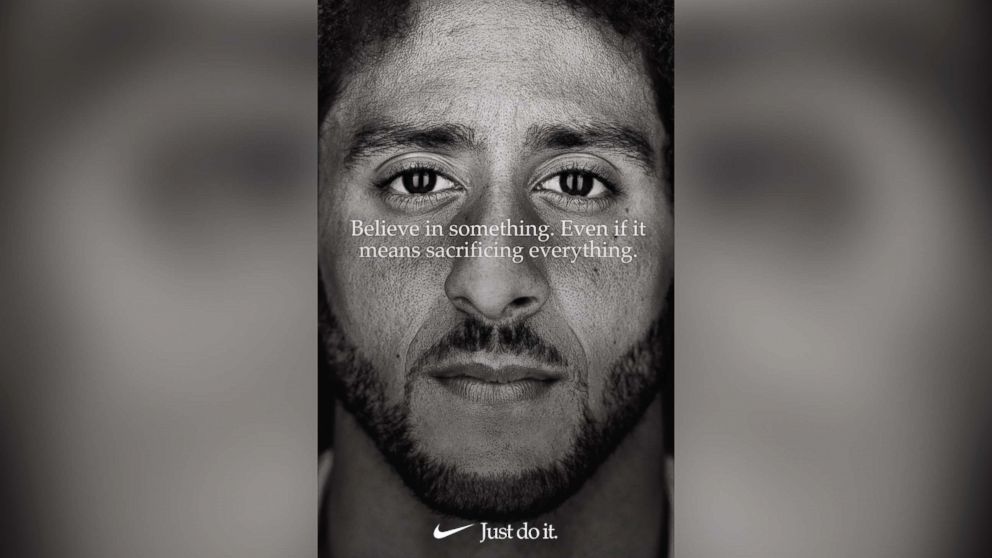 nike commercial with kaepernick