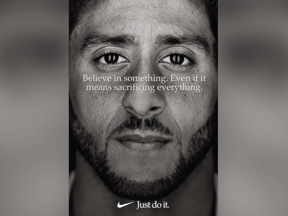 Colin Kaepernick 'Just Do It' campaign 