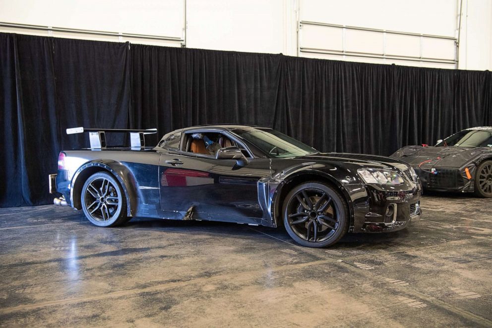 PHOTO: A 2014 testing mule referred internally at GM as "Blackjack." It was a repurposed C7 Corvette that engineers used to help them develop a mid-engine sports car.