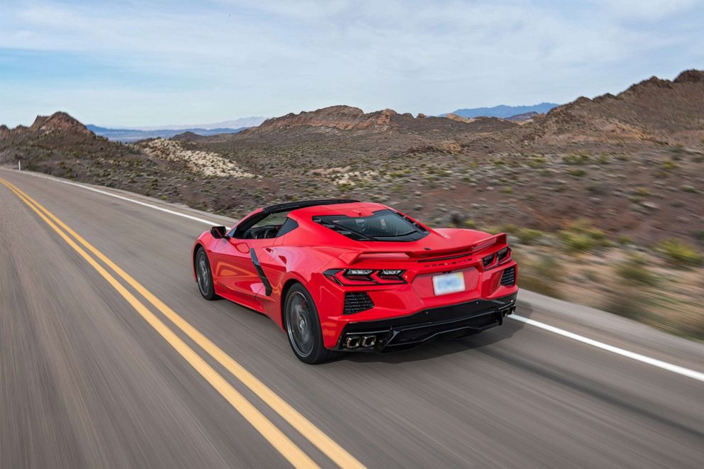 PHOTO: The Corvette Stingray goes from 0-60 mph in 2.9 seconds with the Z51 performance package.