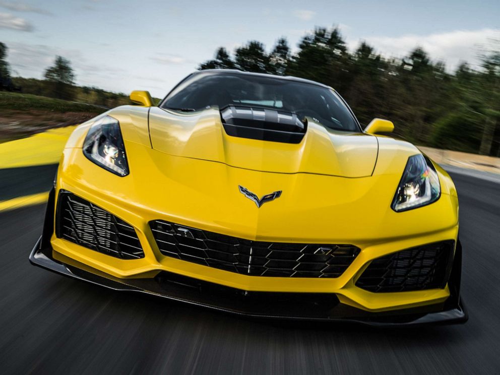 PHOTO: Corvettes iconic front engine design will be a relic of its storied past. Shown here is the $130K ZR1.