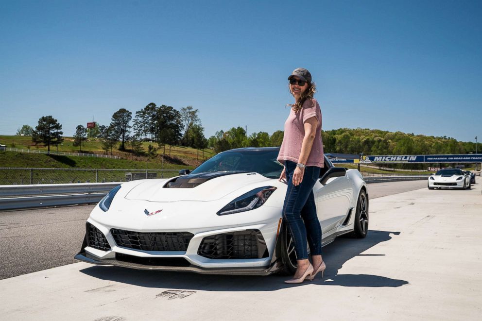 PHOTO: ABC News' Morgan Korn test drove the ZR1 on Road Atlanta, one of the most challenging racetracks in the world.