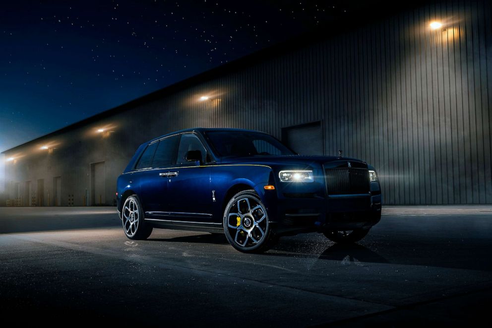 PHOTO: A Black Badge Cullinan. The SUV is the marque's bestselling model.