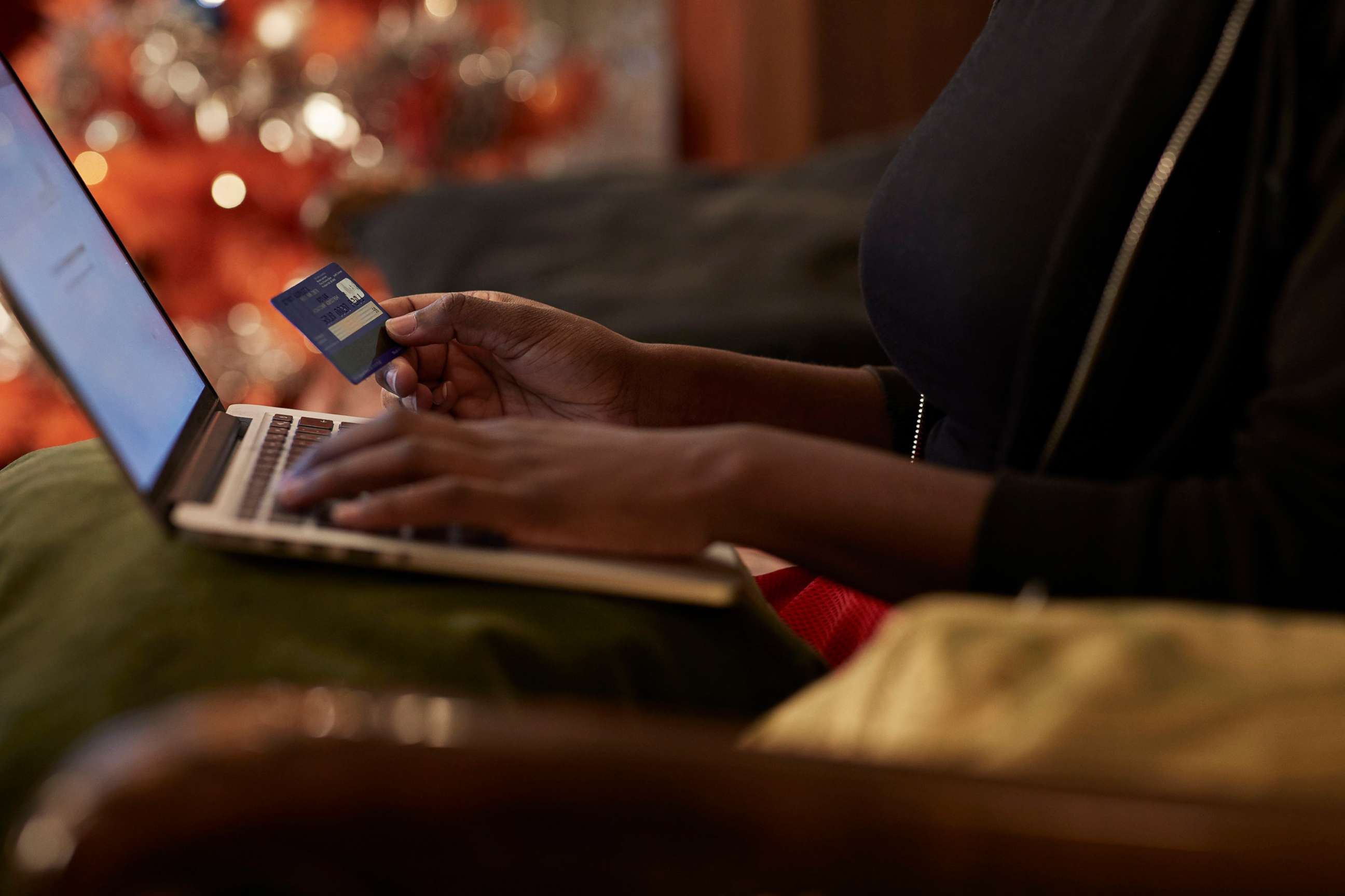 PHOTO: A woman shops online in an undated stock photo. 