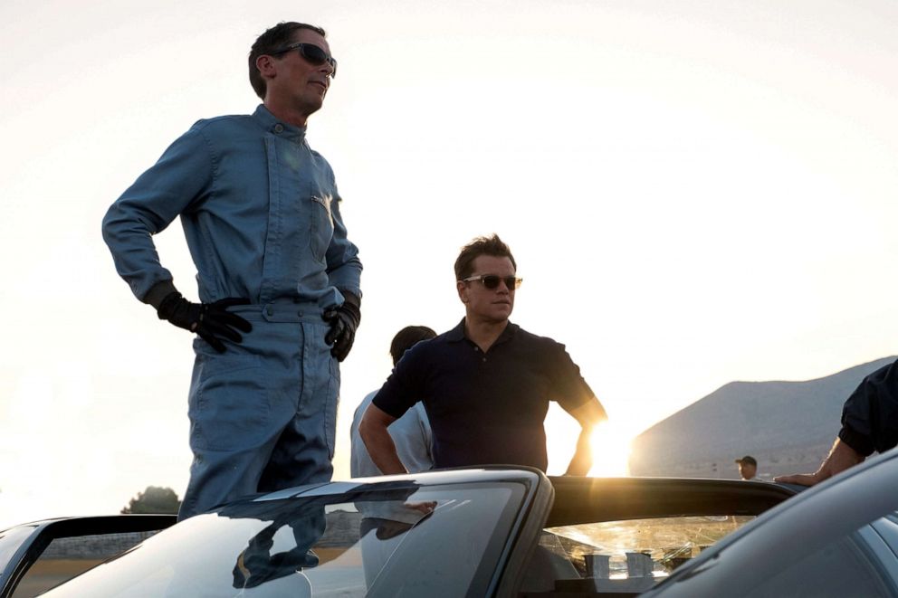PHOTO: Christian Bale and Matt Damon in Twentieth Century Fox’s Ford V Ferrari.