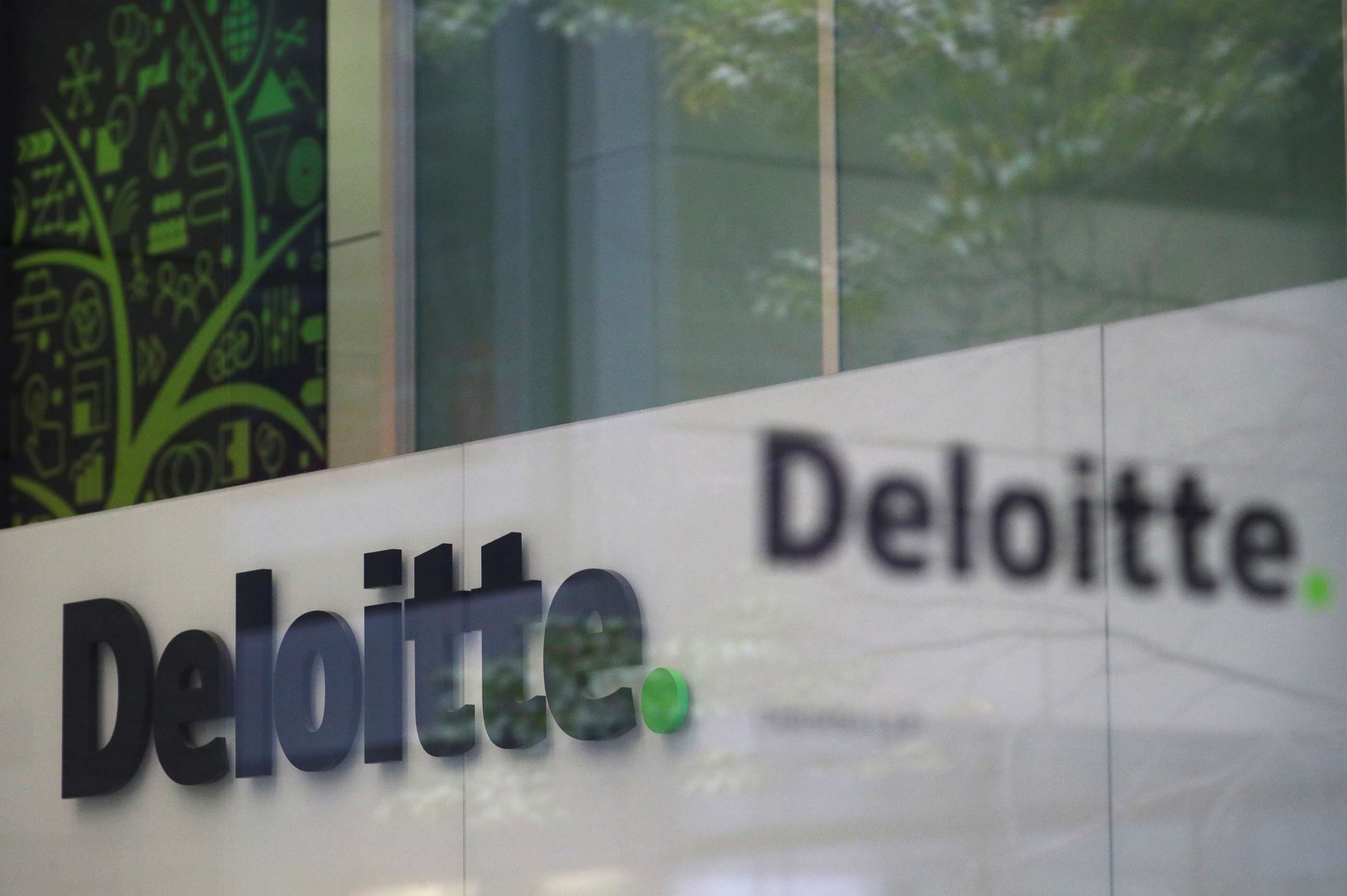 PHOTO: Offices of Deloitte are seen in London, Sept. 25, 2017.