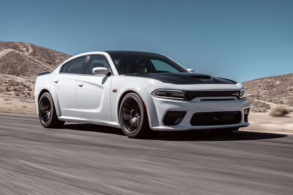 PHOTO: Big, powerful and rumbly V8 engines are a hallmark of Dodge Chargers.