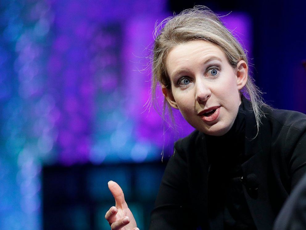 PHOTO: In this Monday, Nov. 2, 2015 file photo, Elizabeth Holmes, founder and CEO of Theranos, speaks at the Fortune Global Forum in San Francisco.
