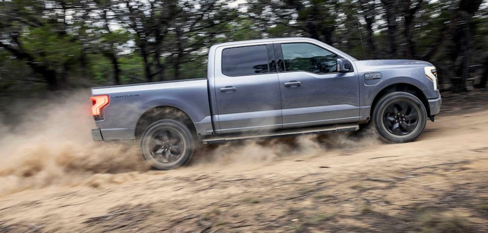 PHOTO: The Dearborn automaker sold 15,600 F-150 Lightning trucks in 2022.
