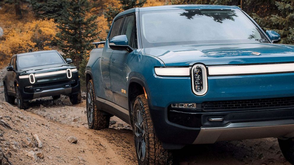 PHOTO: The Rivian R1T all-electric truck.