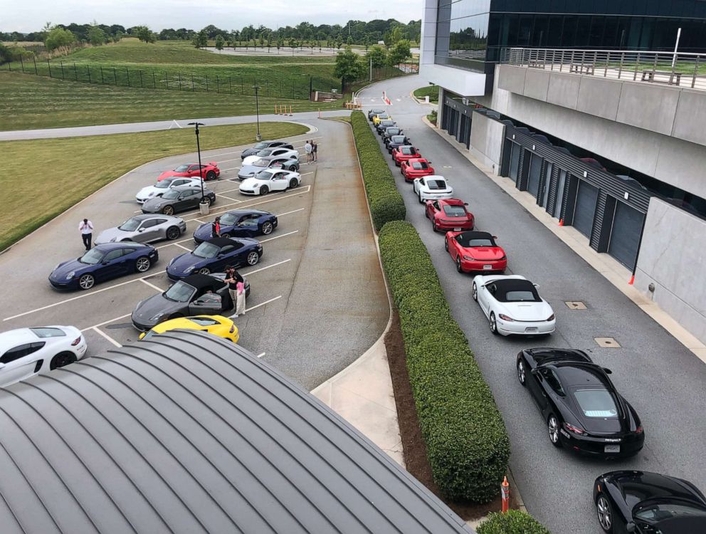 PHOTO: More than 550,000 people have signed up for driving programs at Porsche's Atlanta and LA Experience Centers since 2015.