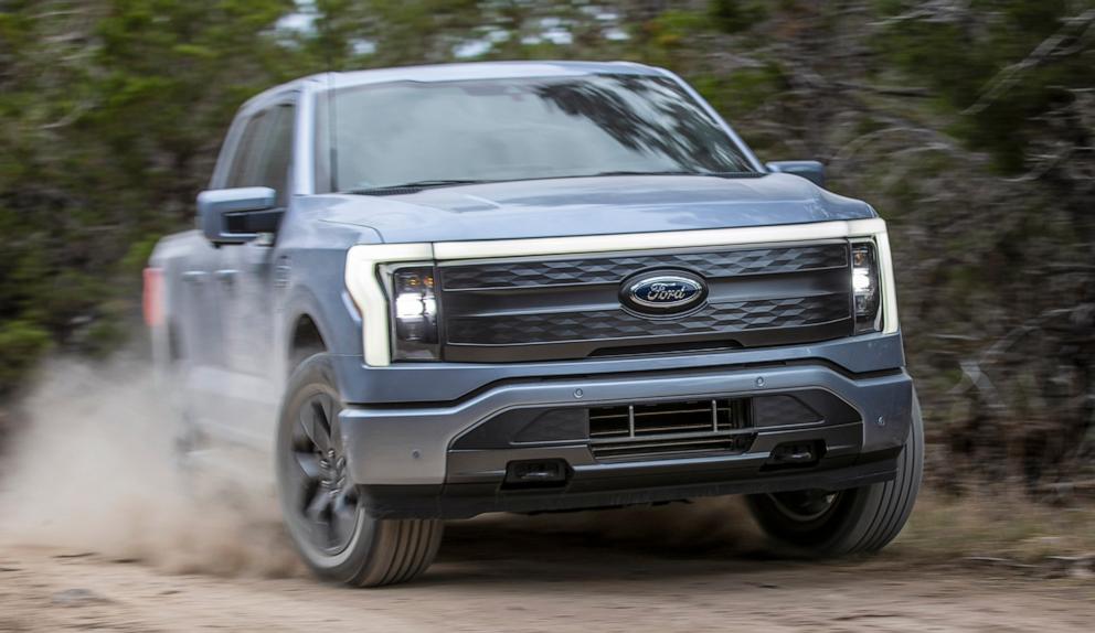PHOTO: Sales of the all-electric Ford F-150 Lightning have not company expectations. 
