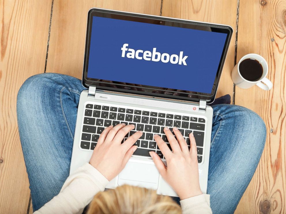 PHOTO: A woman uses Facebook on a laptop in this undated file photo.