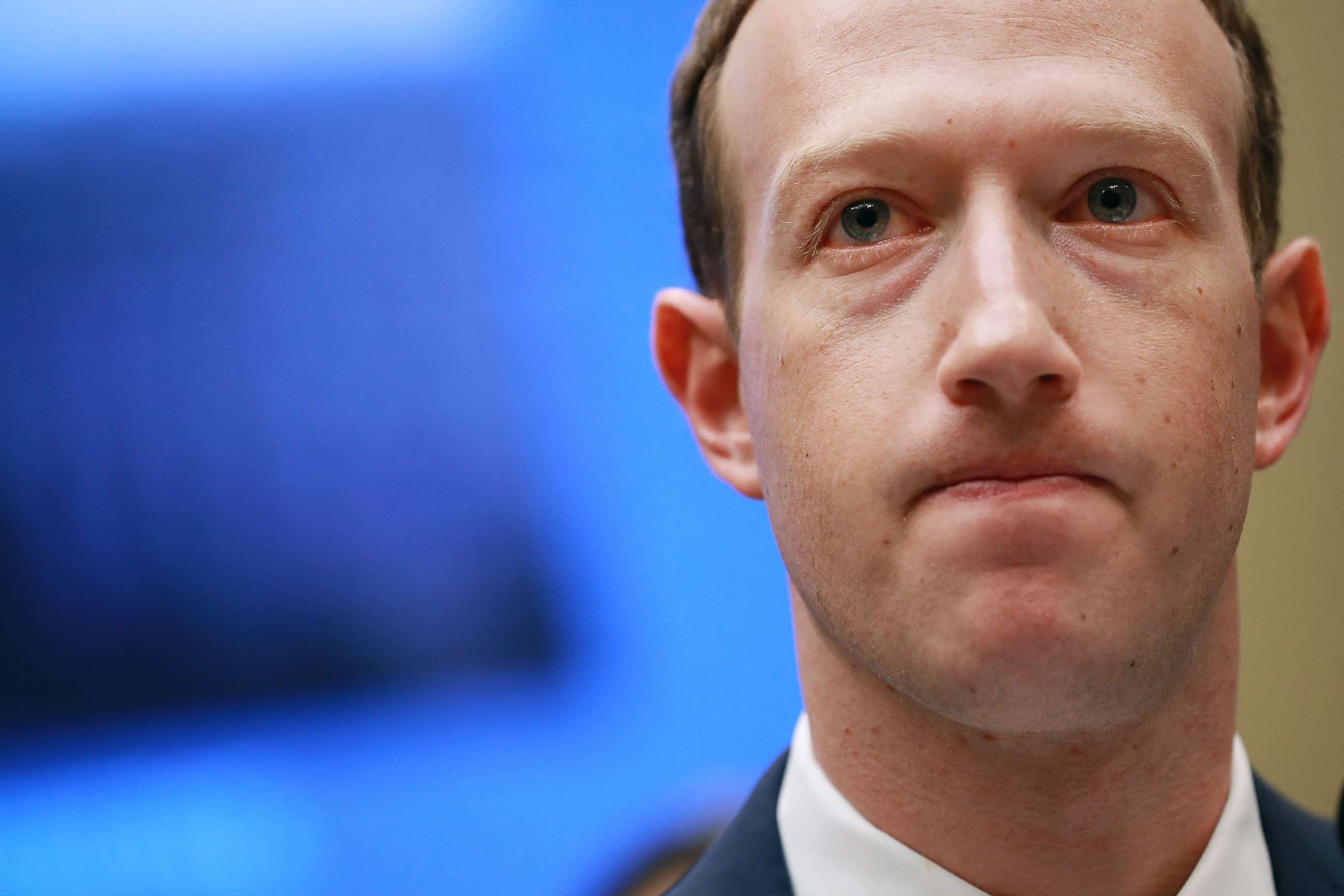 PHOTO: Facebook co-founder, Chairman and CEO Mark Zuckerberg testifies before the House Energy and Commerce Committee in the Rayburn House Office Building on Capitol Hill April 11, 2018, in Washington.