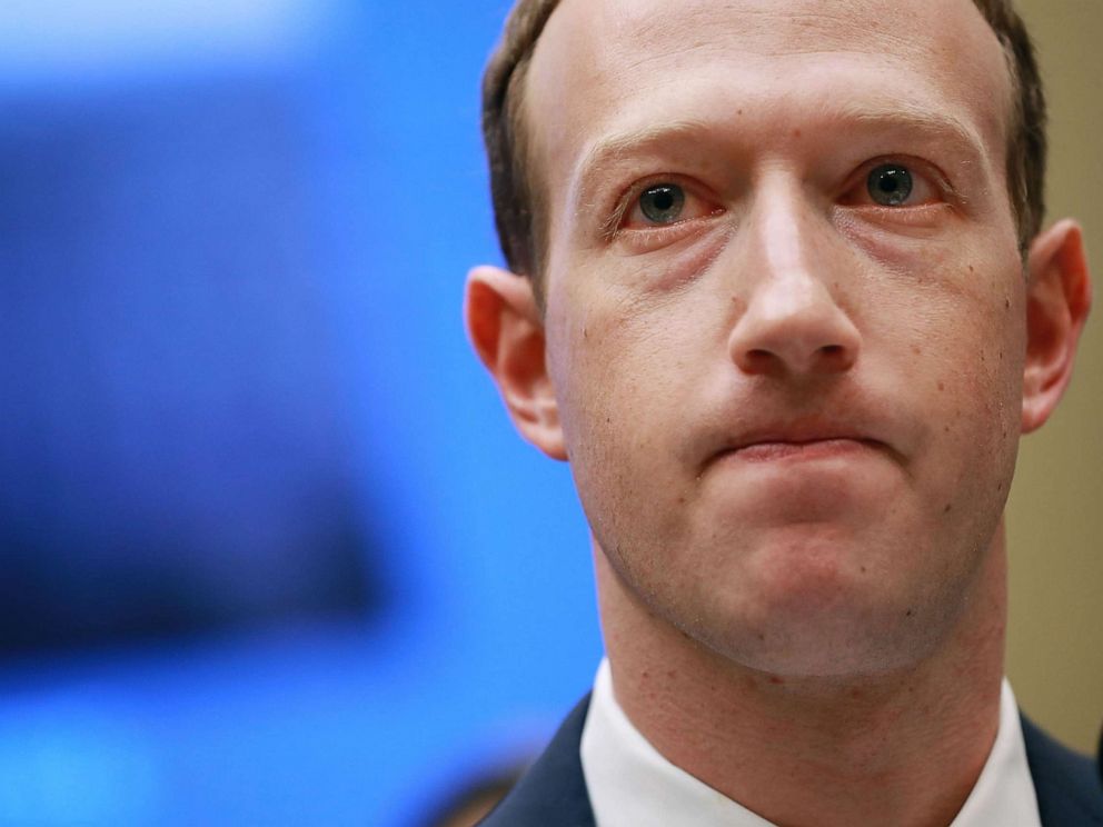 PHOTO: Facebook co-founder, Chairman and CEO Mark Zuckerberg testifies before the House Energy and Commerce Committee in the Rayburn House Office Building on Capitol Hill April 11, 2018, in Washington.