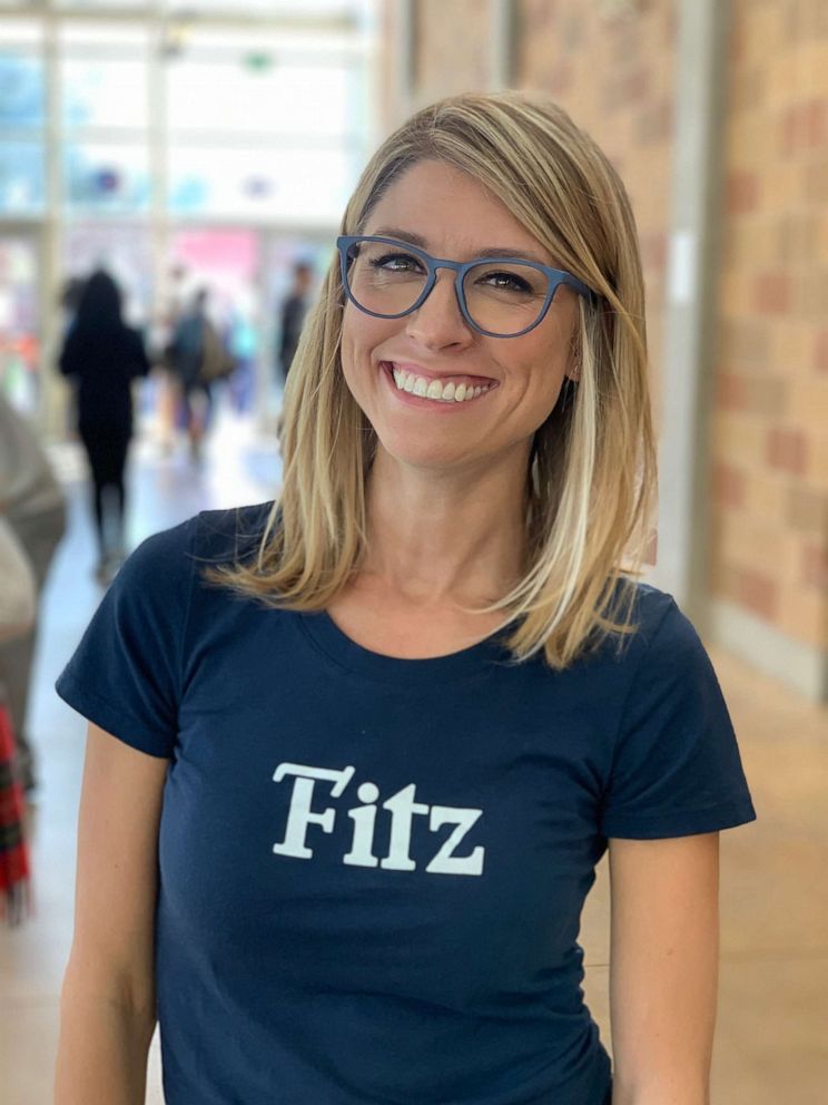 PHOTO: Heidi Hertel founded Fitz Frames, seen here, after struggling to find glasses to fit her own children.