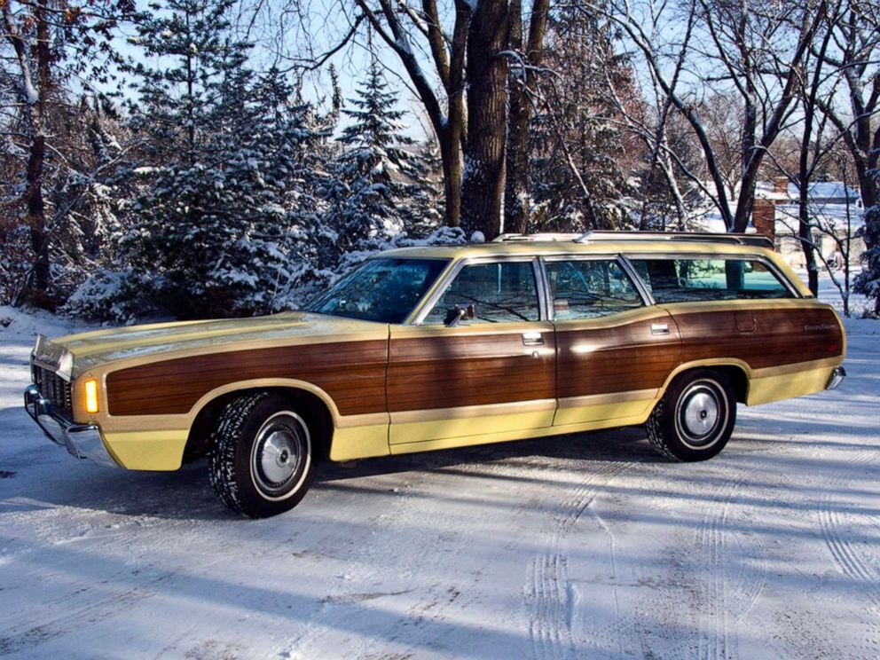 PHOTO: 1972 Ford Country Squire Station Wagon in Mendota Heights, Minnesota.