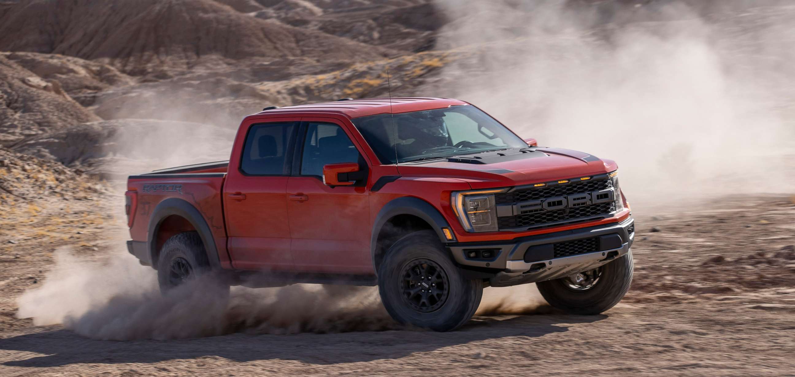 PHOTO: The 2021 Ford F-150 Raptor is shown in this undated photo.