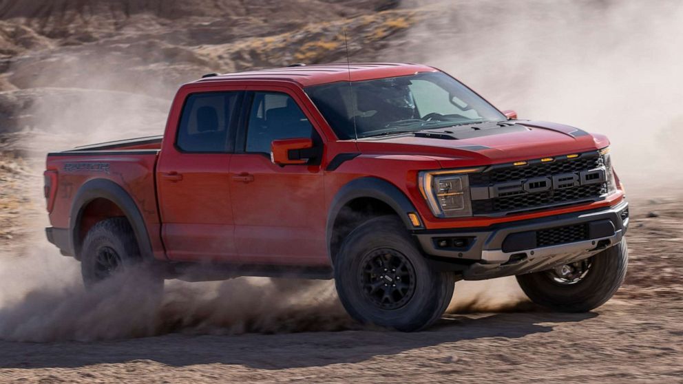 PHOTO: The 2021 Ford F-150 Raptor is shown in this undated photo.