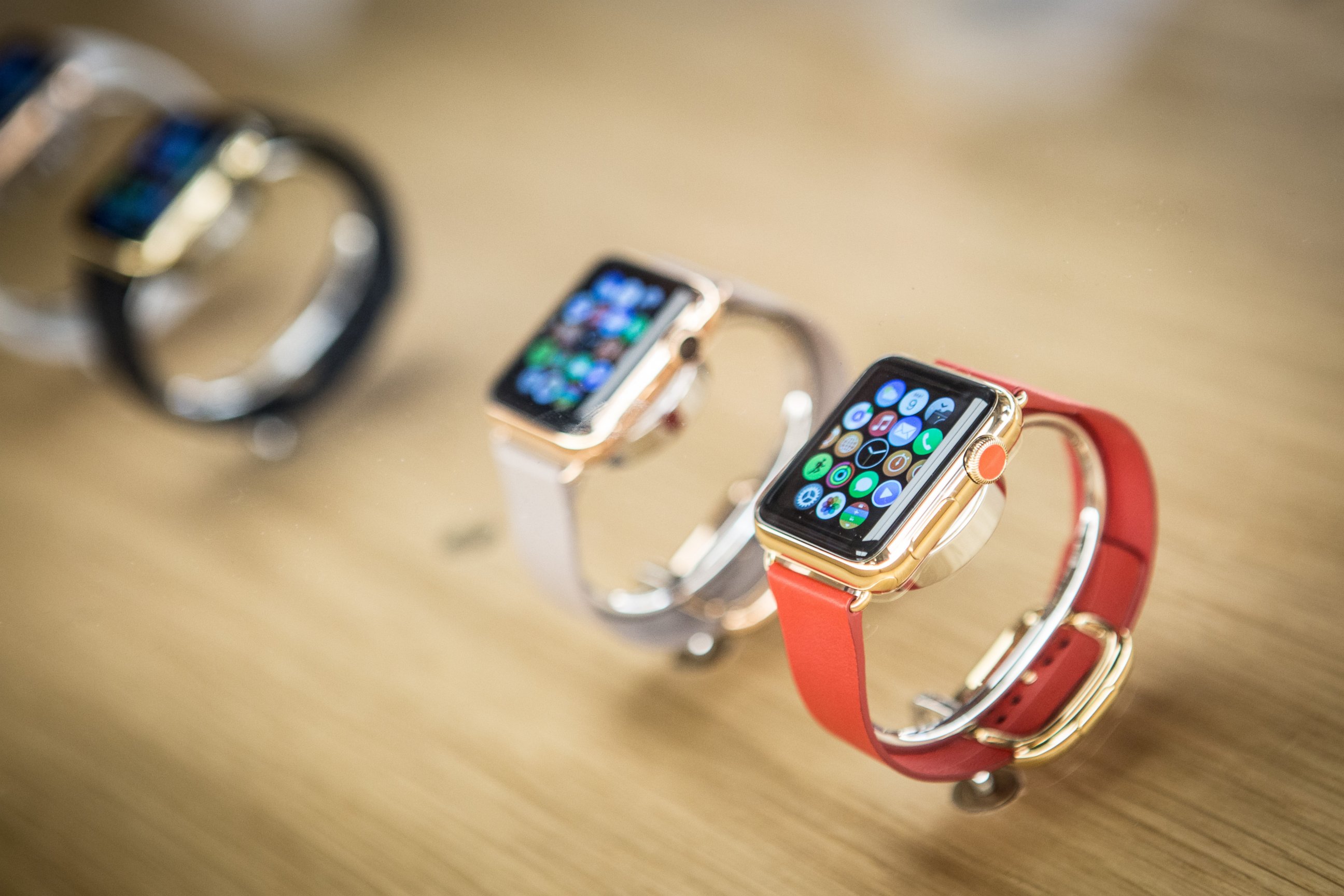 PHOTO: An Apple Watch on June 26, 2015 in Madrid, Spain.