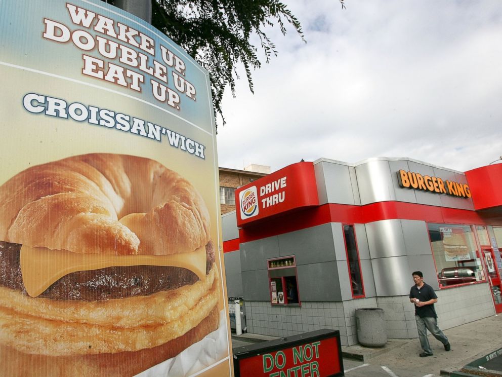 PHOTO:A customer leaves a Burger King restaurant November 1, 2006 in San Francisco, California.