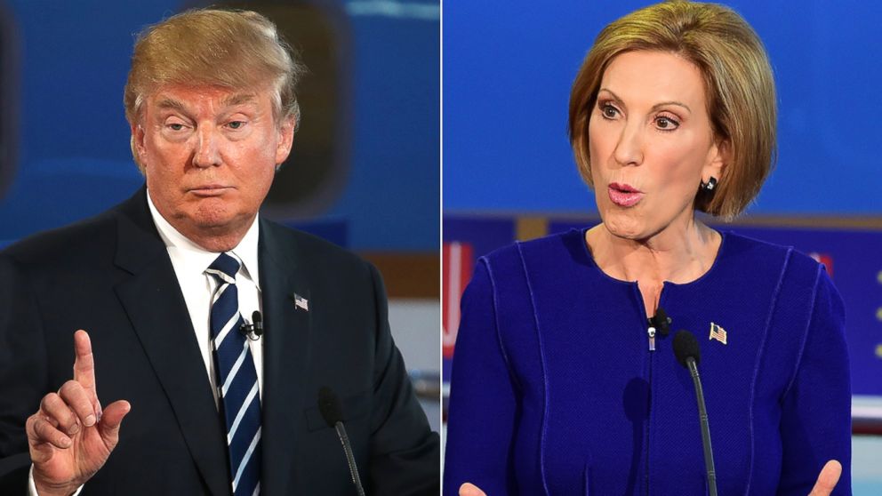 Donald Trump and Carly Fiorina debated their experience last night.