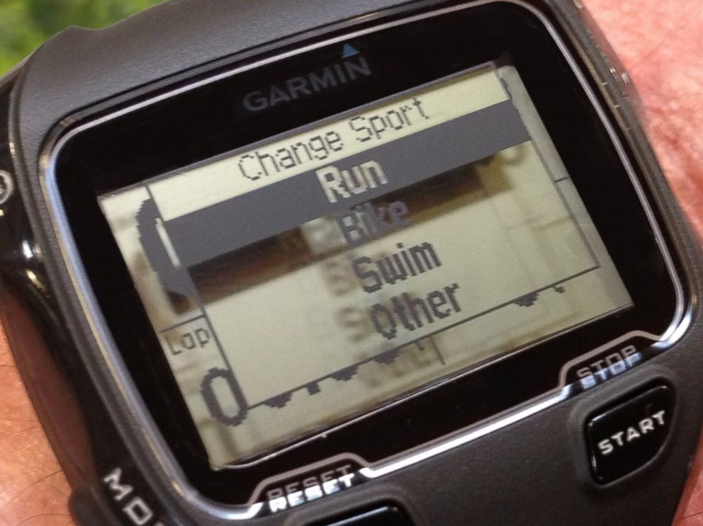 PHOTO: A Garmin GPS Heart Rate Monitor is seen, March 15, 2014.