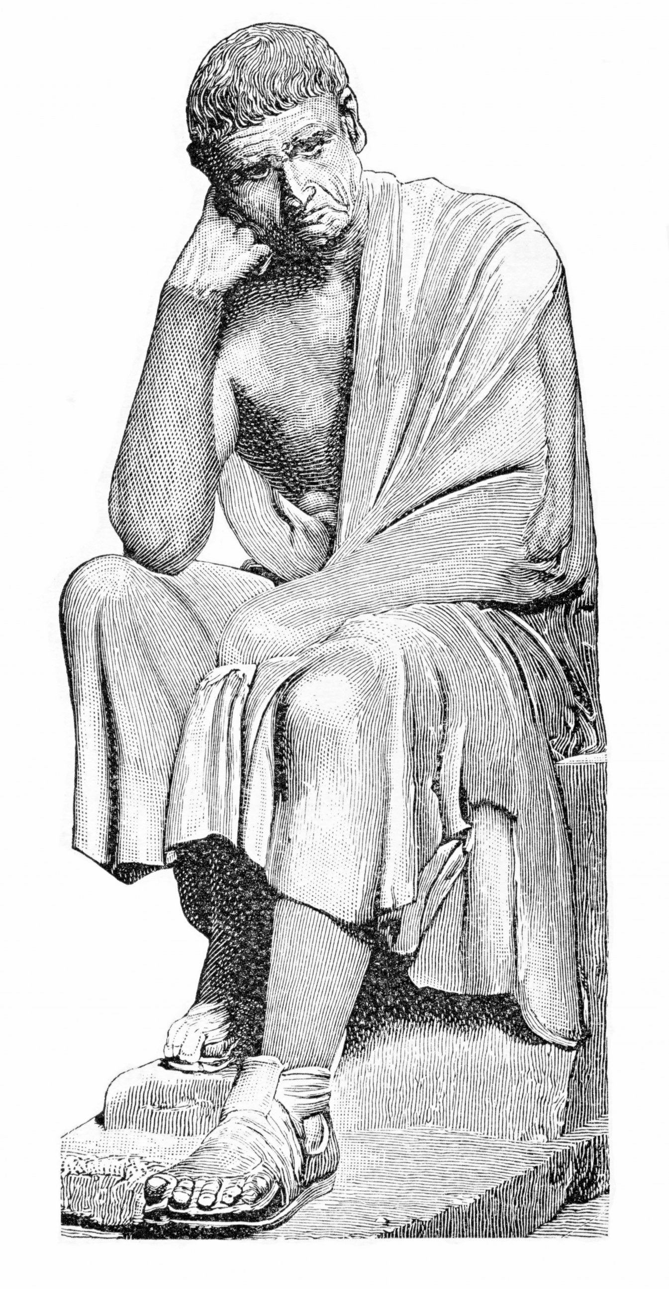 PHOTO:Ancient Greek philosopher, Aristotle, is seen in this undated illustration.  