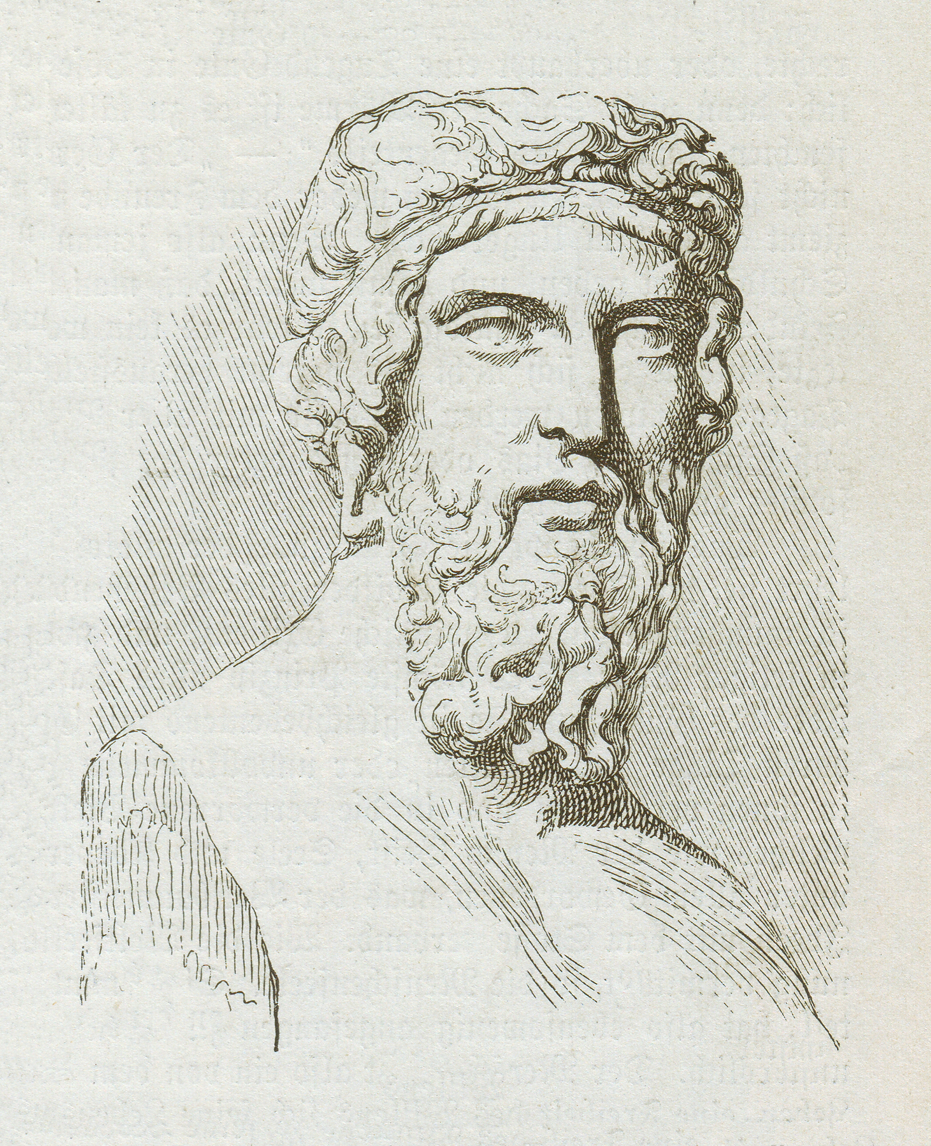 PHOTO: Ancient Greek philosopher, Plato, is seen in this undated sketch. 