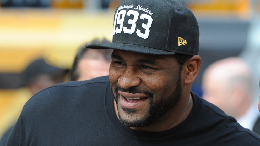 PHOTO: Former running back Jerome Bettis of the Pittsburgh Steelers looks on from the sideline before a game against the Cleveland Browns at Heinz Field on Sept. 7, 2014, in Pittsburgh, Pa.