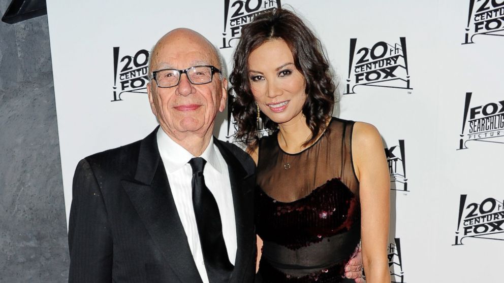 PHOTO: Media mogul Rupert Murdoch and his wife Wendi Deng Murdoch attend the 20th Century Fox and Fox Searchlight Academy Award nominees party, Feb. 24, 2013, in Los Angeles.