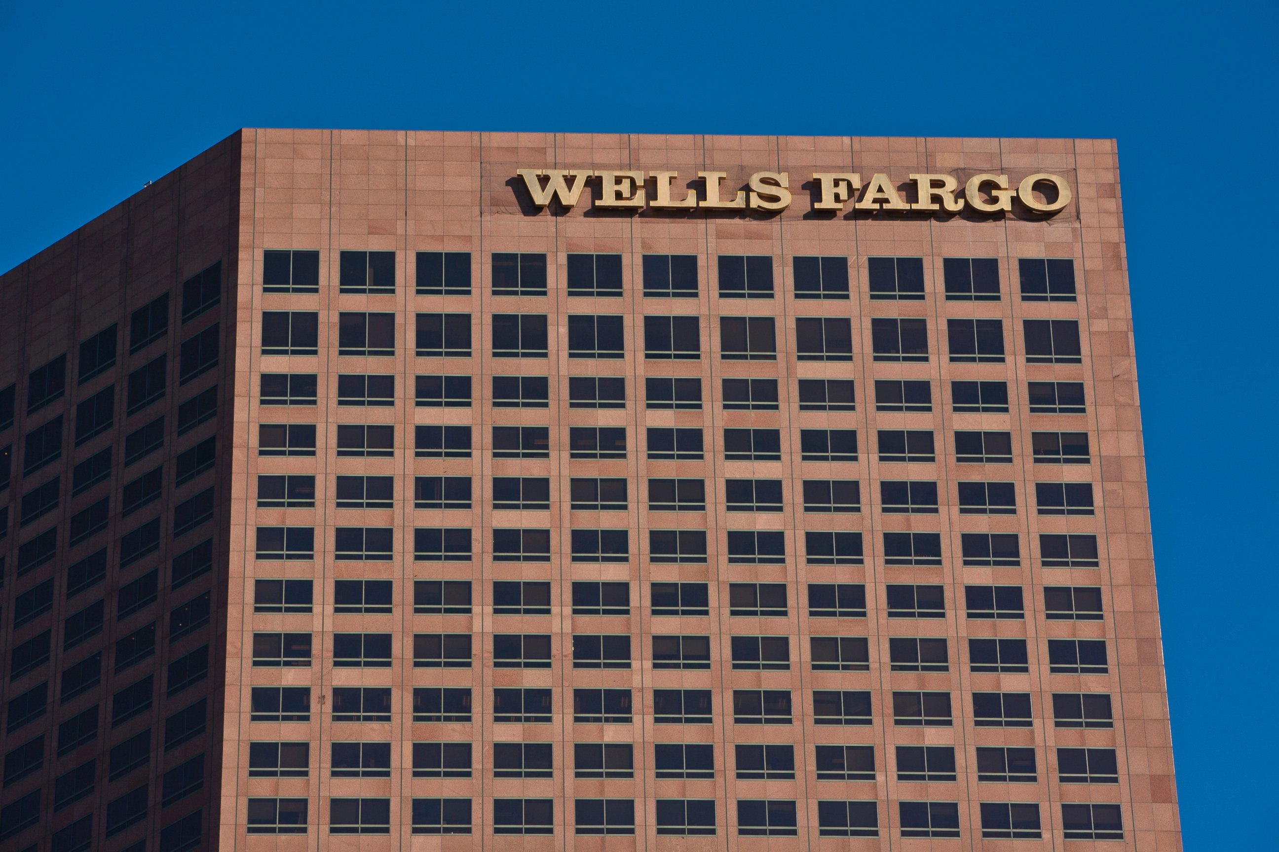 PHOTO: The downtown Wells Fargo high-rise building is seen on Jan. 27, 2012 in Los Angeles.