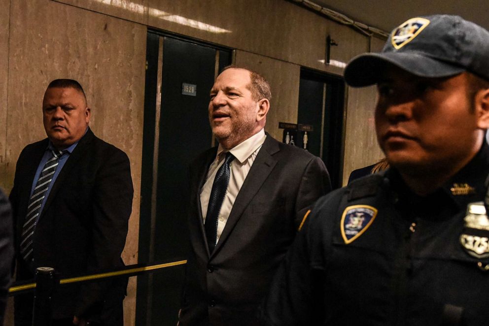 PHOTO: Harvey Weinstein enters the courthouse on July 11, 2019, in New York.