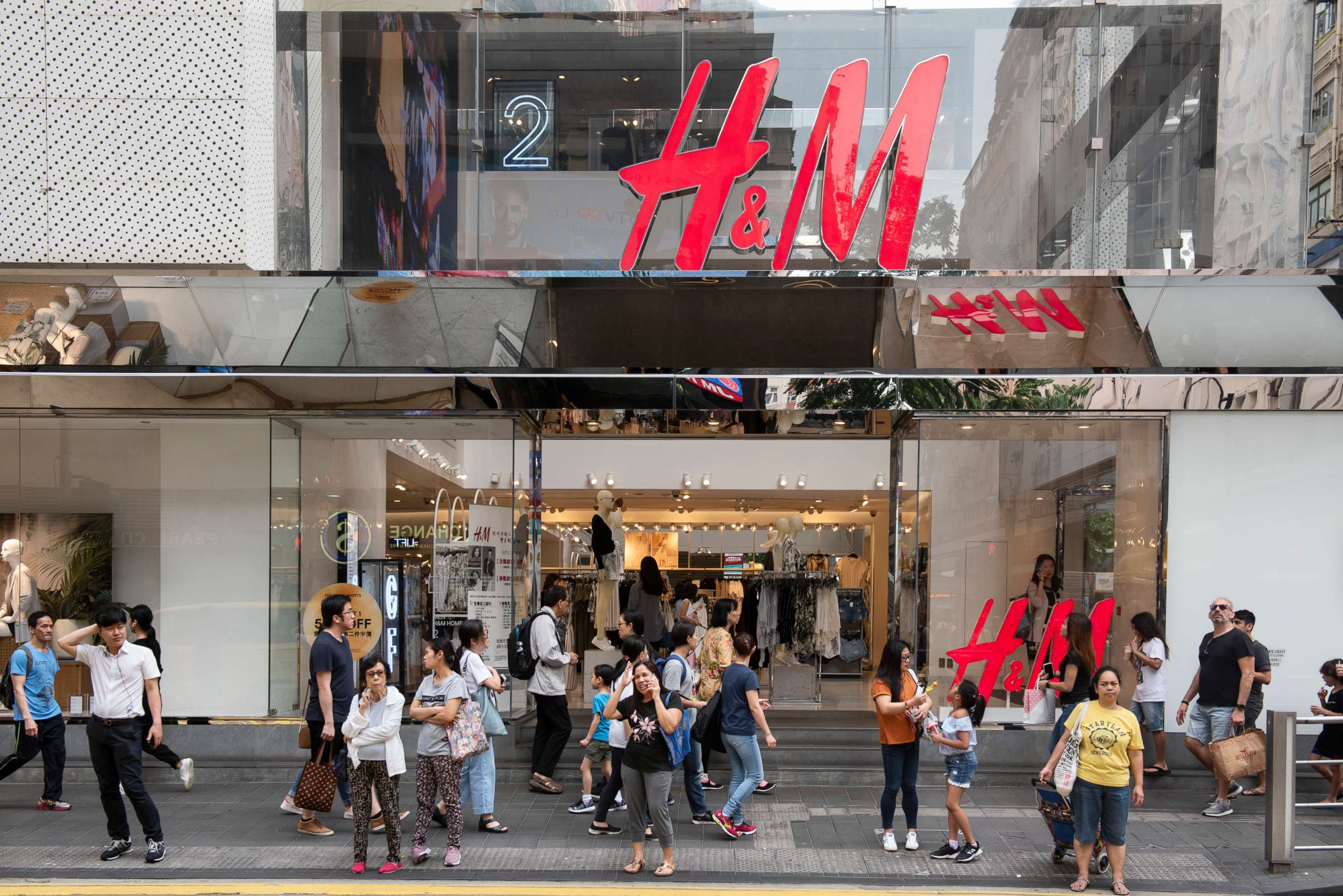 Mountains of garments promised to be reused by brands like H&M are