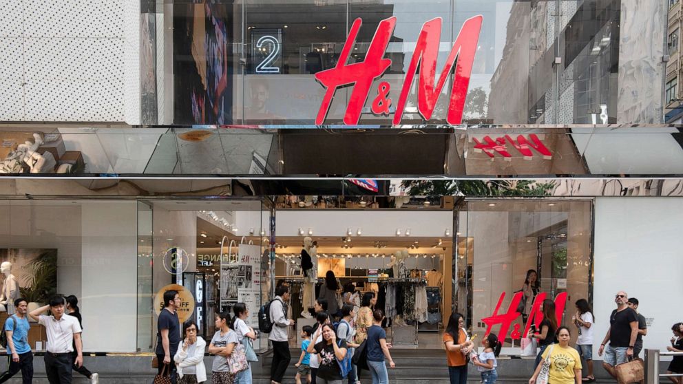 PHOTO: Swedish multinational clothing design retail company Hennes & Mauritz, H&M