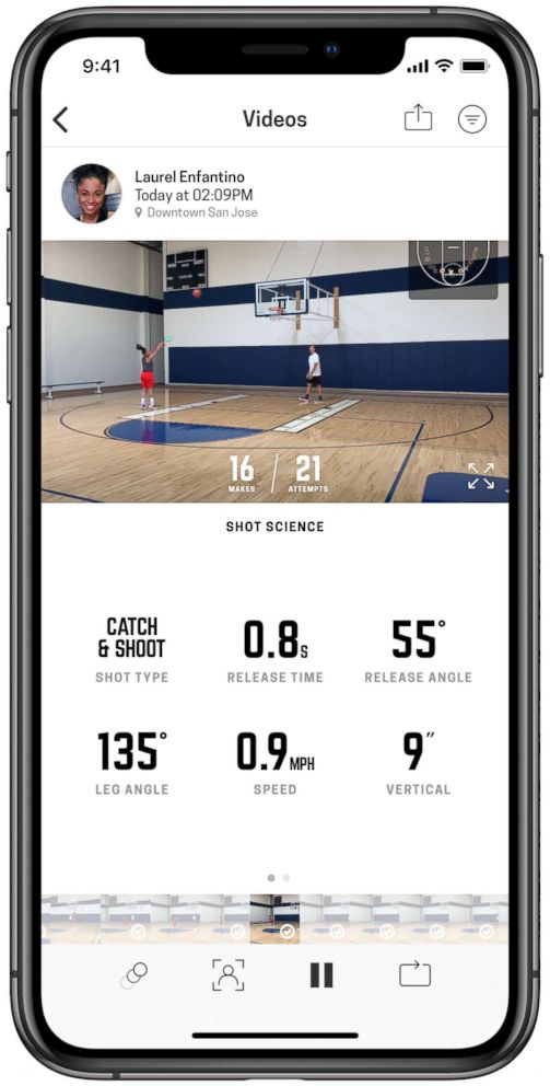 PHOTO: The Home Court Basketball App is pictured here.