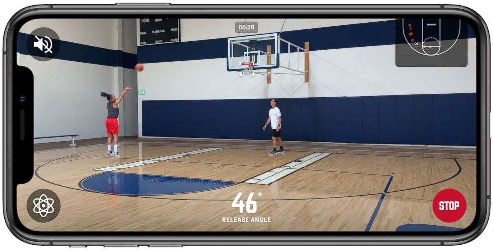 PHOTO: The Home Court Basketball App is pictured here.