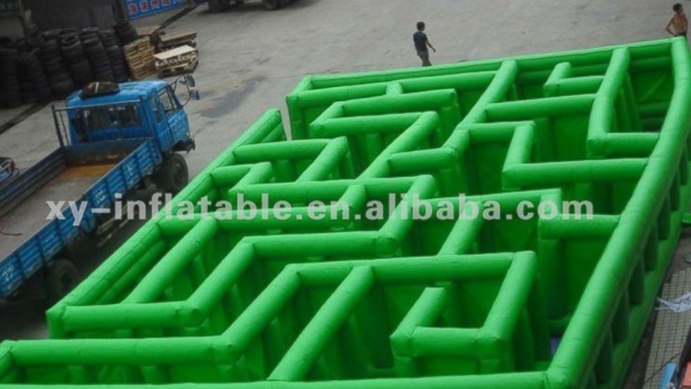 "2012 inflatable labyrinth maze" for sale on Alibaba.com