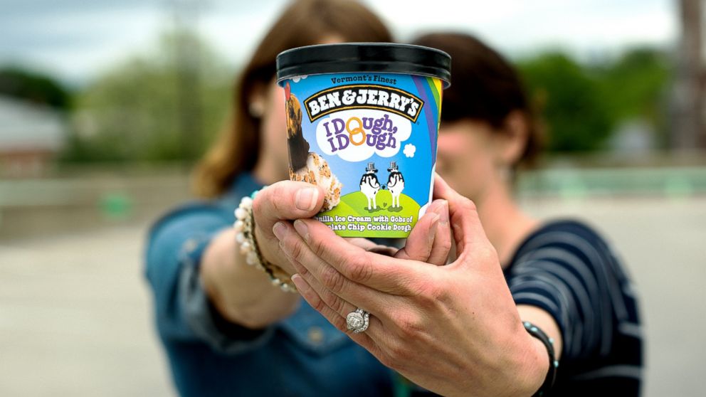 Chocolate Chip Cookie Dough has been renamed to I Dough, I Dough in participating Ben & Jerry's Scoop Shops.