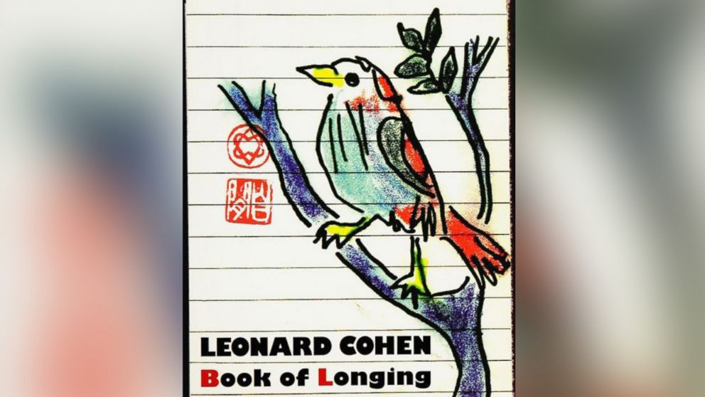 PHOTO: "Book of Longing" by Leonard Cohen, contains sexual drawings and poems with "strong sexual content."