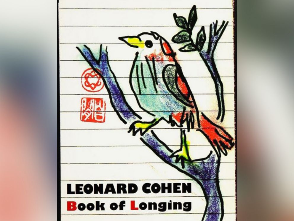 PHOTO: "Book of Longing" by Leonard Cohen, contains sexual drawings and poems with "strong sexual content."