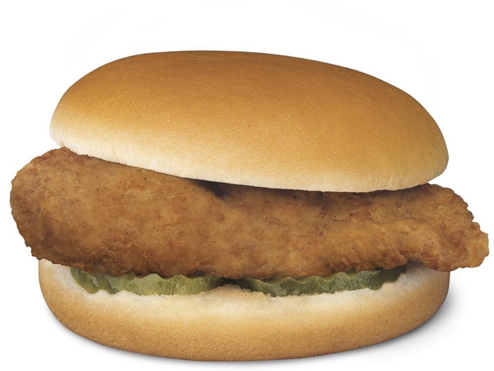 PHOTO: Chick-Fil-A Chicken Sandwich costs about $2.99.