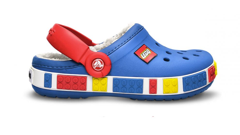 Lego Crocs are for sale online. 