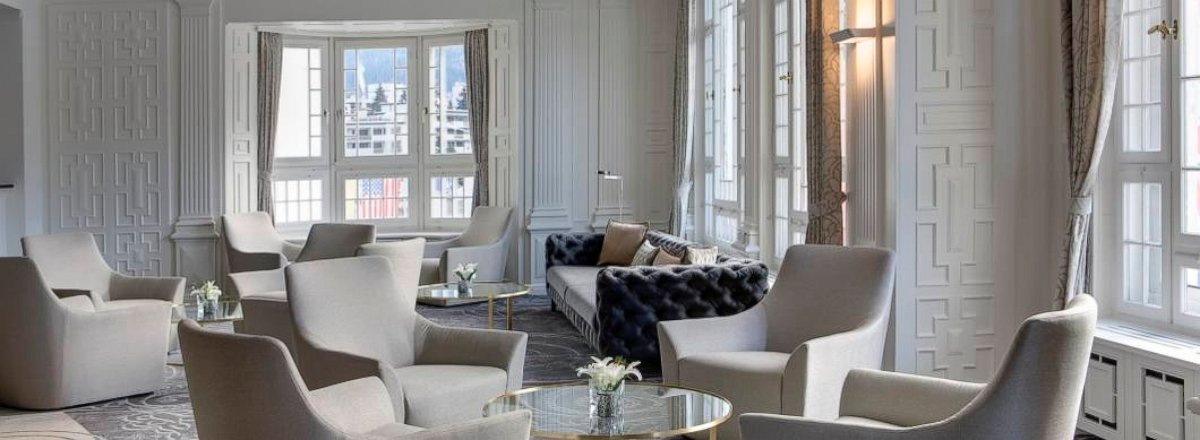 PHOTO: An interior of the Steigenberger Grandhotel Belvedere is pictured. 