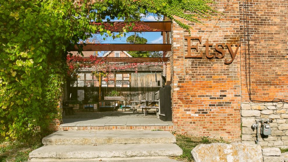 The Etsy office is seen in this undated publicity photo. 