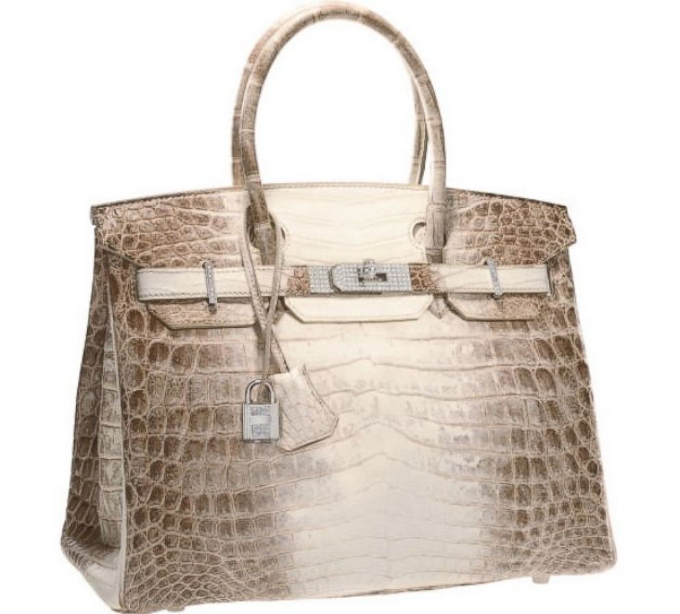 Hermès Diamond Himalayan Birkin Bag Sells For $185,000 Picture | Expensive collectibles - ABC News