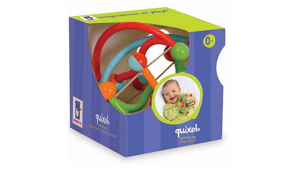 This Manhattan Toy Quixel Baby Rattle was recalled Dec. 4, 2013.